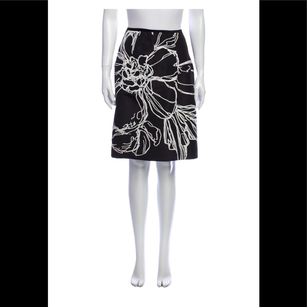 White House Black Market midi skirt